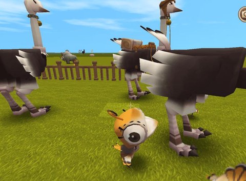 迷你世界怎么驯养鸵鸟[图2]