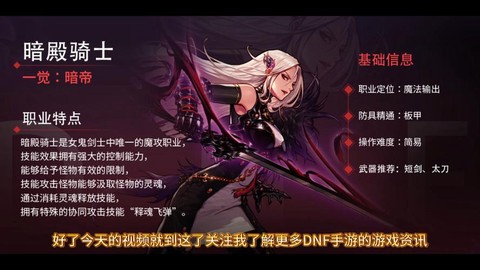 dnf暗殿骑士用什么武器[图2]