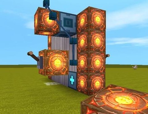 迷你世界如何建自动门[图2]